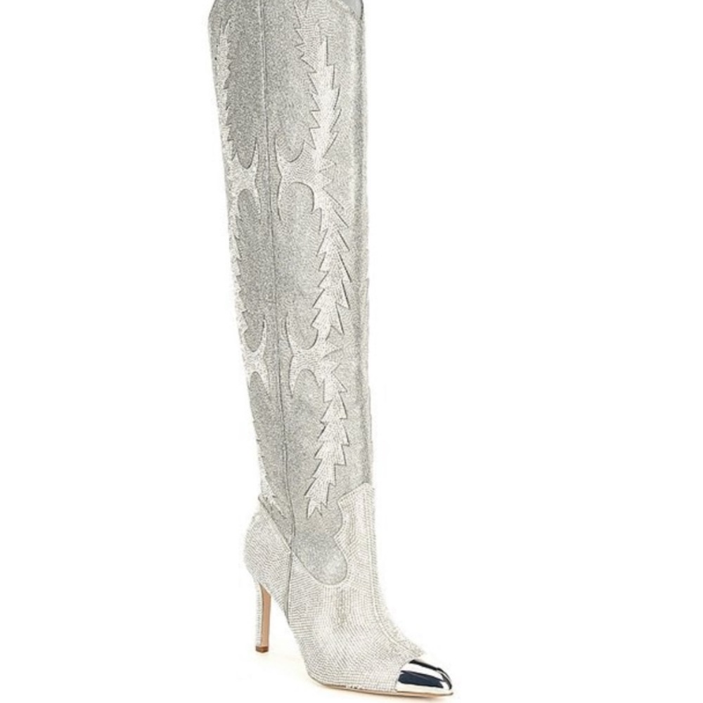 ISO Gianni Bini Rhinestone Boots